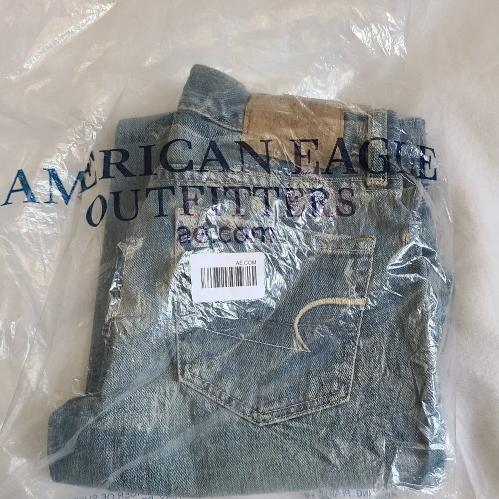American Eagle Outfitters Light Blue Flare Jeans